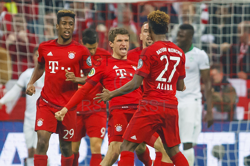 GER, DFB Pokal Halbfinale,  FC Bayern Muenchen vs. SV Werder Bremen 