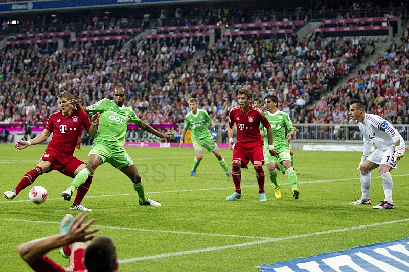 GER, 1.FBL,  FC Bayern Muenchen vs. VFL Wolfsburg