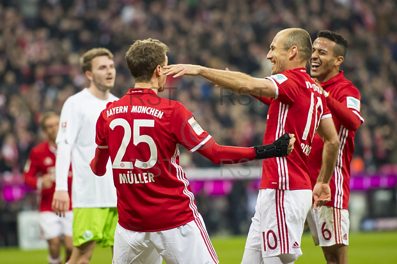 GER, 1.FBL,  FC Bayern Muenchen vs. VfL Wolfsburg