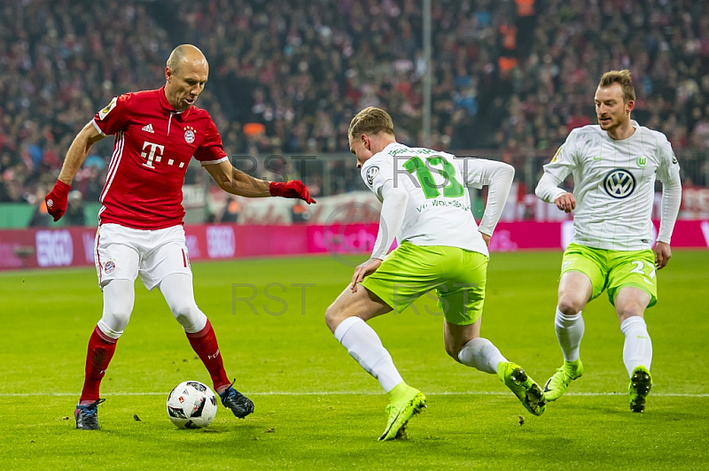 GER,  DFB Pokal 3. Runde,  FC Bayern Muenchen vs. VfL Wolfsburg