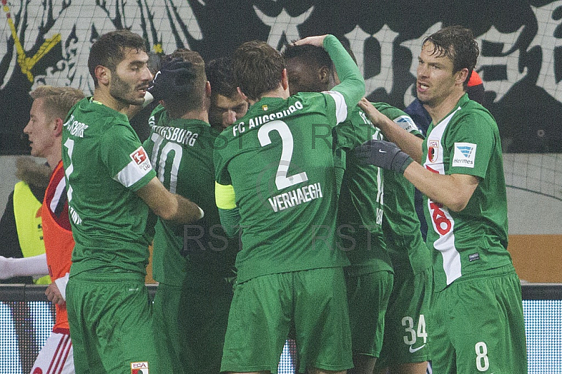 GER, 1.FBL,  FC Augsburg vs. Hamburger SV