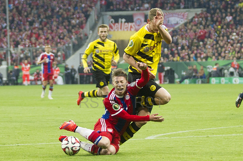 GER, DFB Pokal Halbfinale,  FC Bayern Muenchen vs. Borussia Dortmund