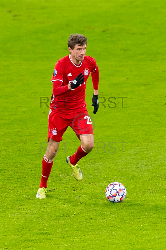 GER, UEFA CL, FC Bayern Muenchen (GER) vs FC Lokomotive Moskau (RUS)