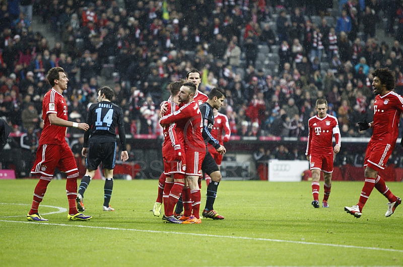 GER, 1.FBL,  FC Bayern Muenchen vs. Hamburger SV