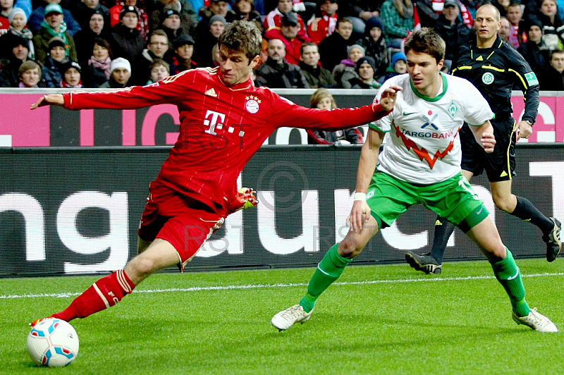 GER, 1.FBL,  FC Bayern Muenchen vs. Werder Bremen