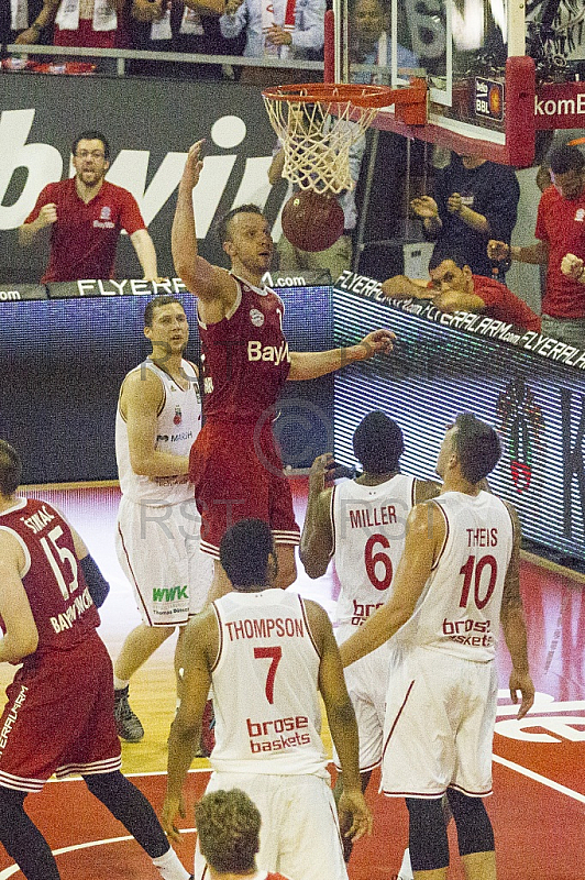 GER, Beko BBL Playoff Finale , FC Bayern Muenchen vs. Brose Baskets Bamberg