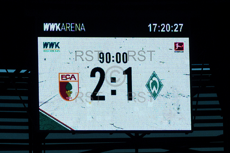 GER, DFB, FC Augsburg vs. SV Werder Bremen