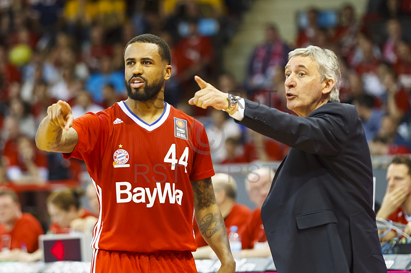 GER, Beko BBLPlayoff  , FC Bayern Muenchen vs. MHP RIESEN Ludwigsburg