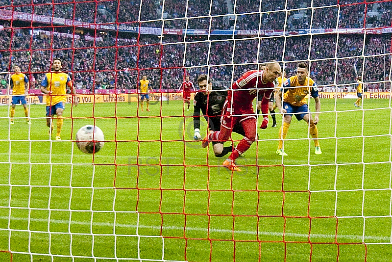 GER, 1.FBL,  FC Bayern Muenchen vs. Eintracht Braunschweig