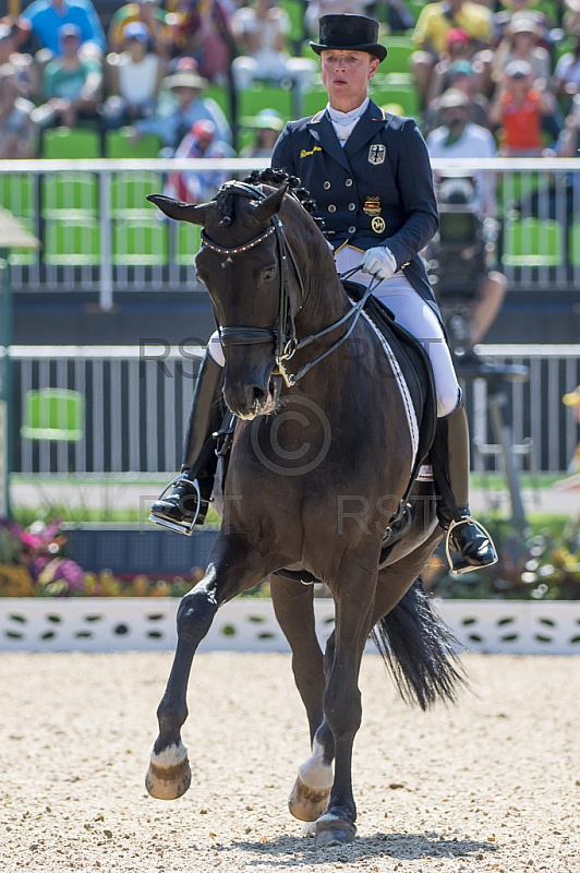 BRA, Olympia 2016 Rio, Reitsport , Dressur EInzel Grand Prix Kuer