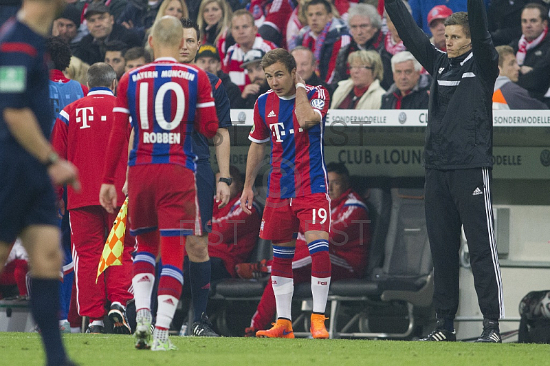 GER, DFB Pokal Halbfinale,  FC Bayern Muenchen vs. Borussia Dortmund