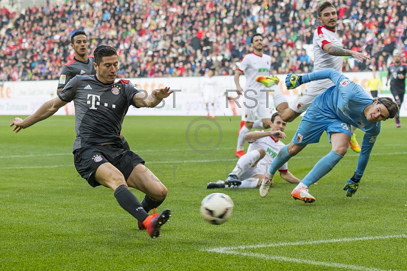 GER, 1.FBL,  FC Augsburg vs FC Bayern Muenchen