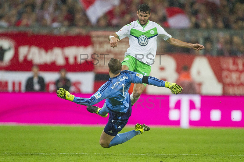 GER, 1.FBL,  FC Bayern Muenchen vs. VFL Wolfsburg