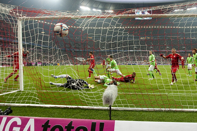 GER, 1.FBL,  FC Bayern Muenchen vs. VFL Wolfsburg