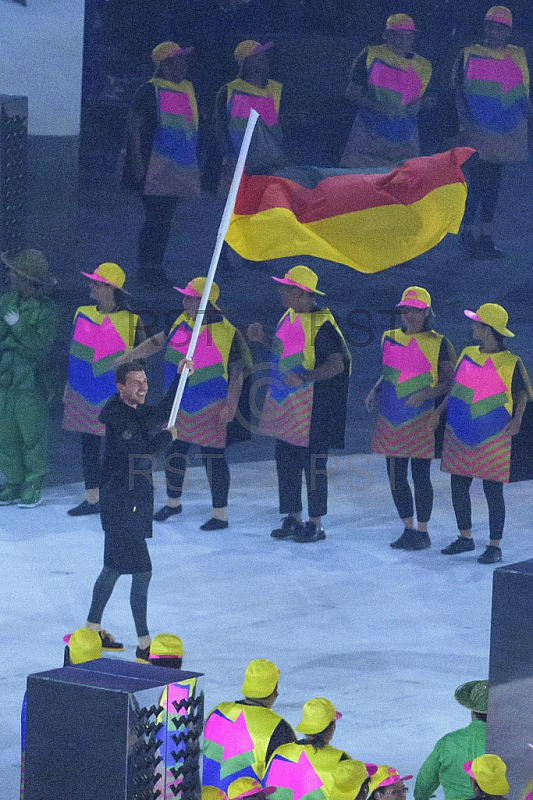 BRA, Eroeffnungsfeier Olympia 2016 - Rio