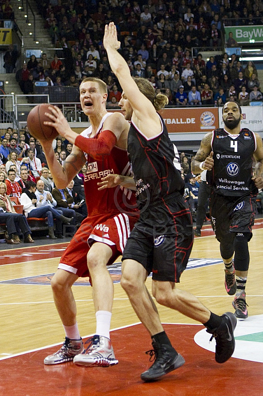 GER, Beko BBL, FC Bayern Muenchen vs. New Yorker Phantoms Braunschweig