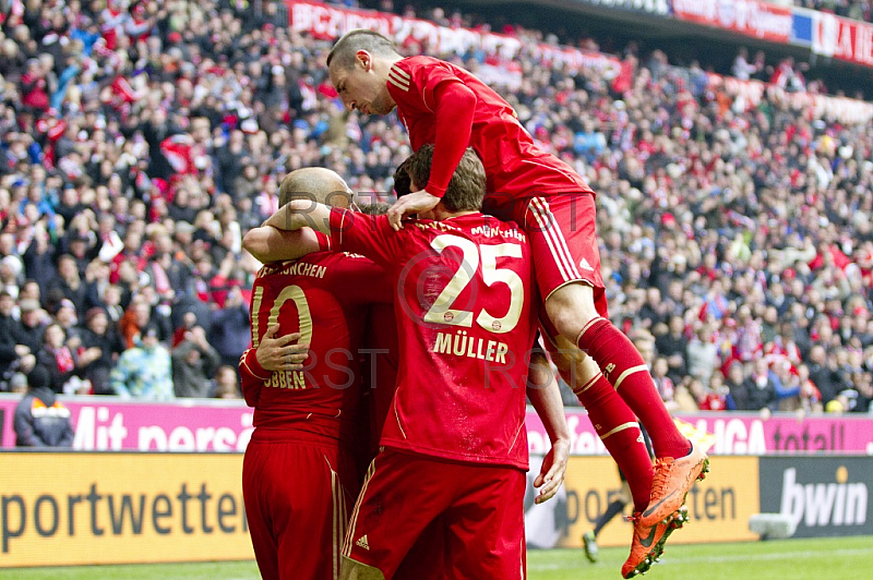 GER, 1.FBL,  FC Bayern Muenchen vs. FC Augsburg