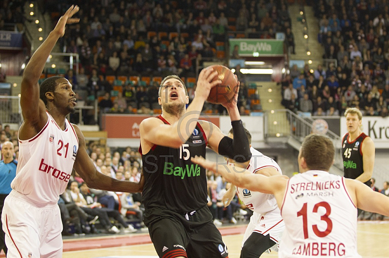 GER, Eurocup, FC Bayern Muenchen vs. Brose Baskets