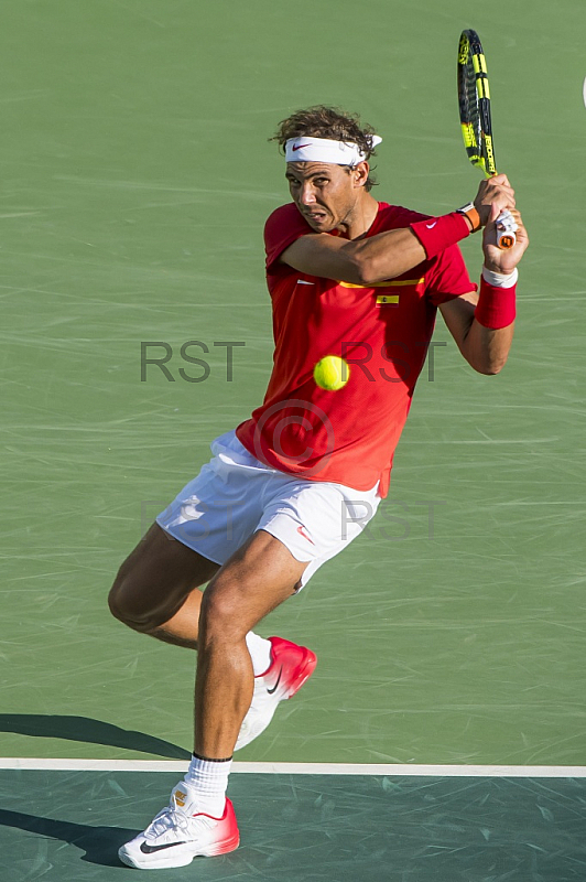 BRA, Olympia 2016 Rio, Tennis, Halbfinale Juan Martin Del Potro (ARG) vs. Rafael Nadal (ESP)