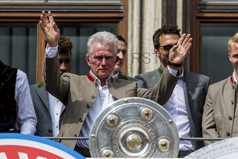 GER, FC Bayern Muenchen Meisterfeier auf dem Marienplatz