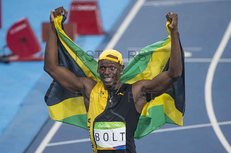 BRA, Olympia 2016 Rio, Leichtathletik, 100 meter Finale der Maenner 