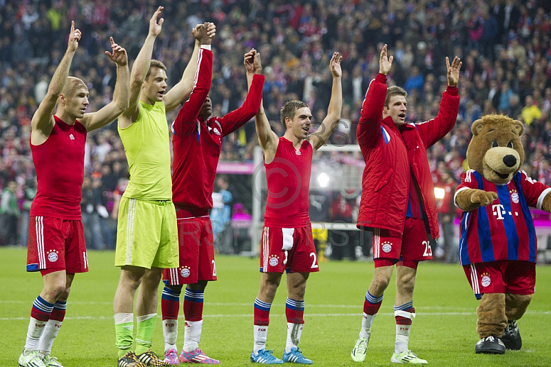 GER, 1.FBL,  FC Bayern Muenchen vs. Borussia Dortmund