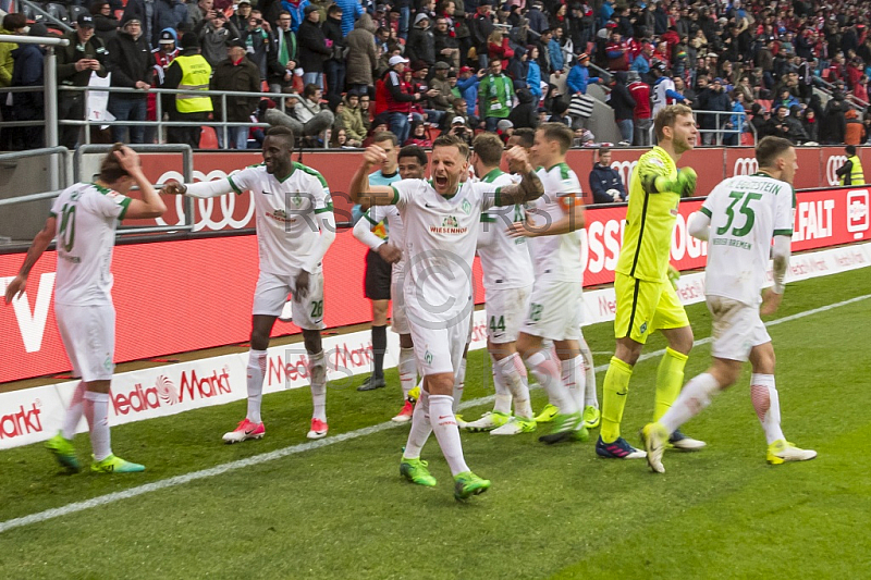 GER, 1.FBL,  FC Ingolstadt 04  vs.  Werder Bremen