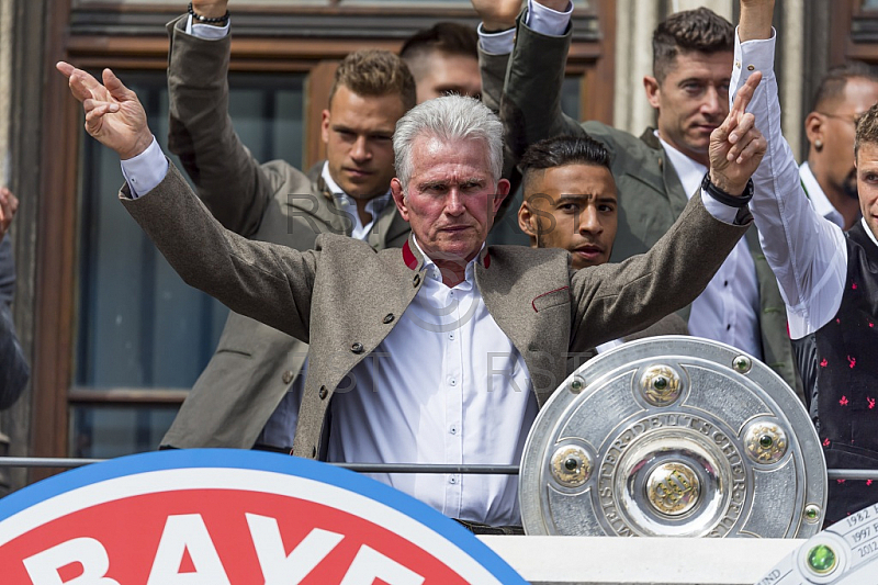 GER, FC Bayern Muenchen Meisterfeier auf dem Marienplatz