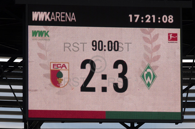 GER, 1.FBL,  FC Augsburg  vs. SV Werder Bremen