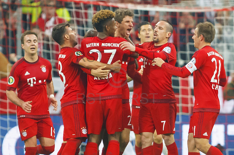 GER, DFB Pokal Halbfinale,  FC Bayern Muenchen vs. SV Werder Bremen 