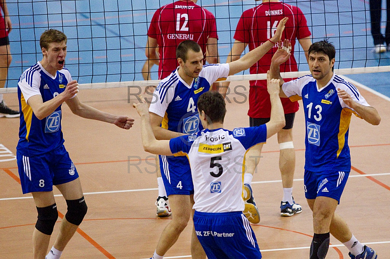 GER, 1.BL Volleyball Play Off, Generali Haching vs. VfB Friedric