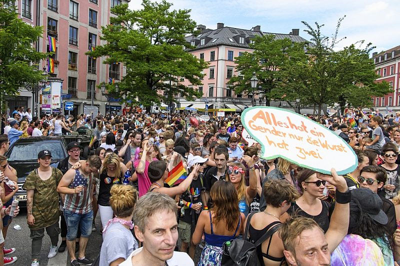 GER, impressionen zur Christopher Street Day  Politparade 2016 