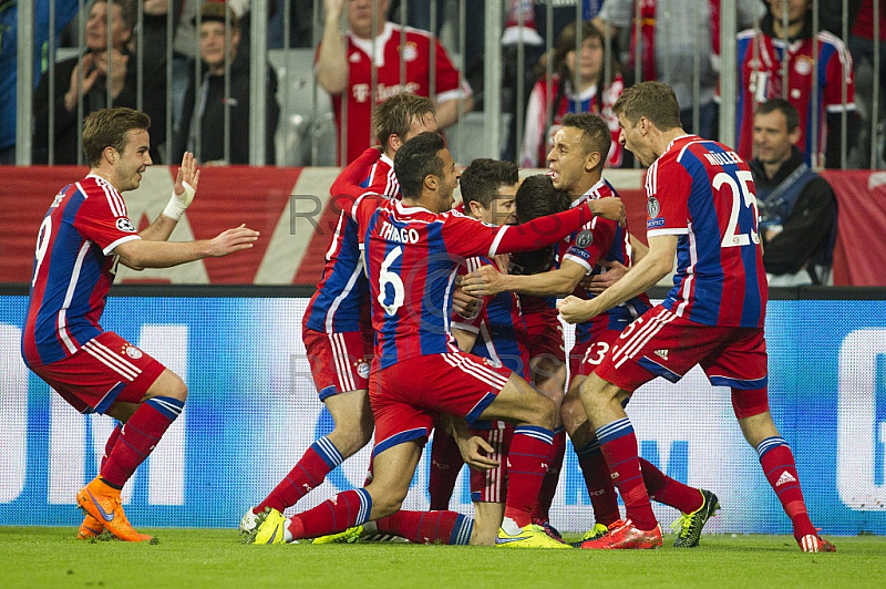 GER, UEFA CL Viertelfinale, FC Bayern Muenchen vs. FC Porto