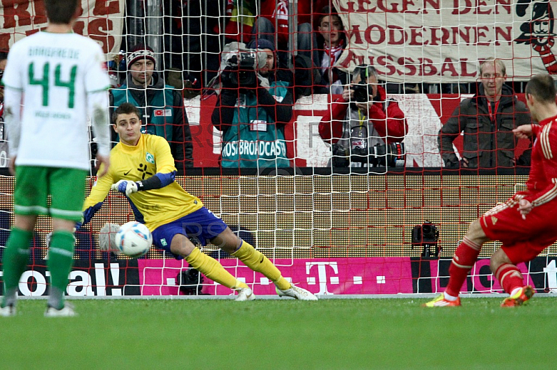 GER, 1.FBL,  FC Bayern Muenchen vs. Werder Bremen