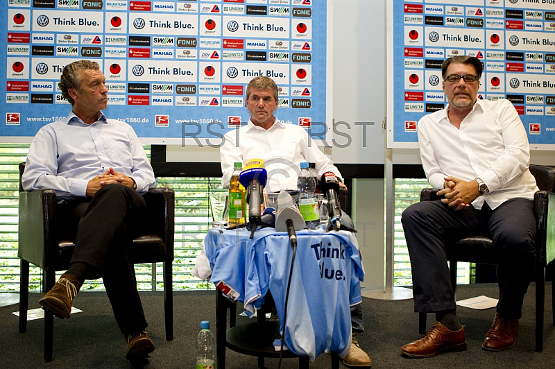 GER, 2.FBL, Trainervorstellung Friedhelm Funkel beim TSV 1860