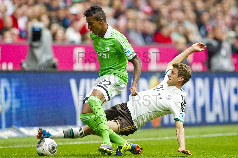 GER, 1.FBL,  FC Bayern Muenchen vs . VfL Wolfsburg