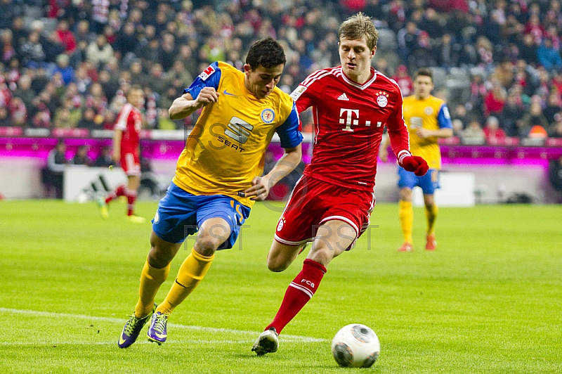 GER, 1.FBL,  FC Bayern Muenchen vs. Eintracht Braunschweig