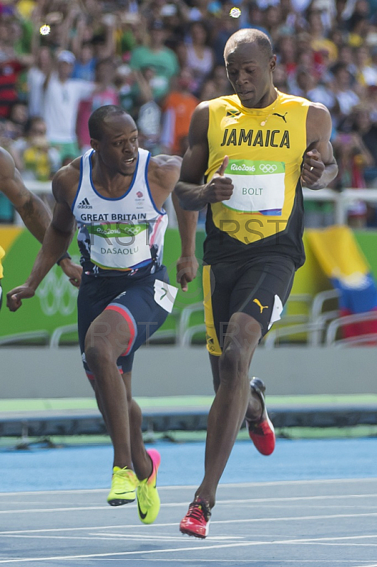 BRA, Olympia 2016 Rio, Leichtathletik 100 Meter Vorlauf