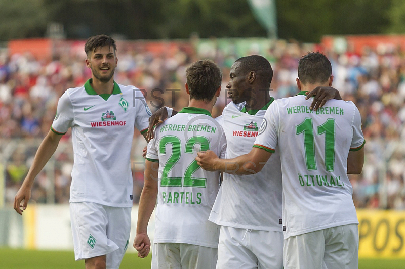 GER, DFB Pokal ,  Wuerzburger Kickers  vs. SV Werder Bremen