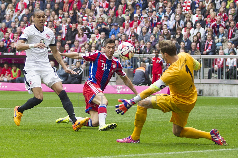 GER, 1.FBL,  FC Bayern Muenchen vs. Eintracht Frankfurt