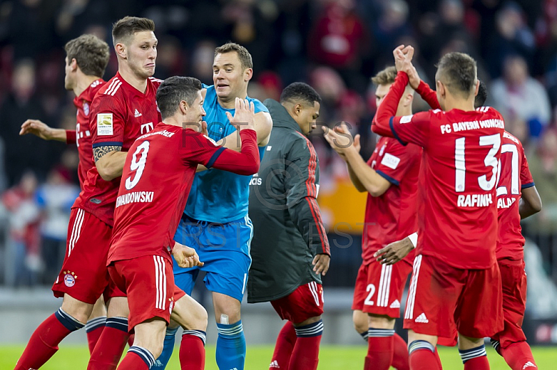 GER, 1.FBL,  FC Bayern Muenchen vs. 1. FC Nuernberg