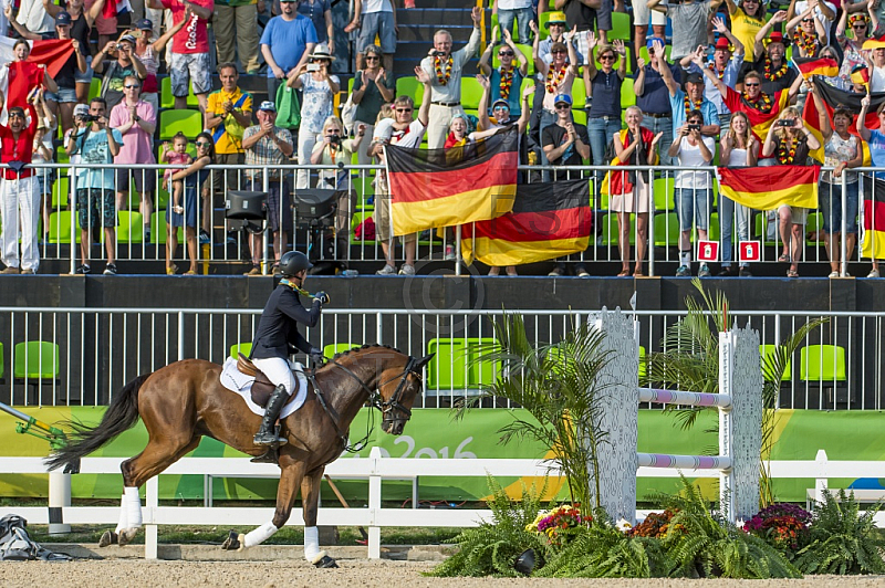 BRA, Olympia 2016 Rio, Pferdesport Finale Springen - Vielseitigkeitsreiten Tag 4