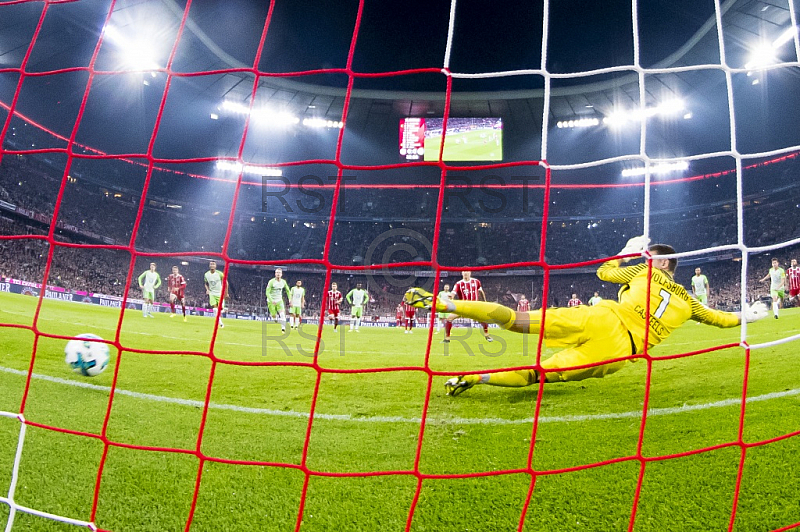 GER, 1.FBL,  FC Bayern Muenchen vs. VfL Wolfsburg