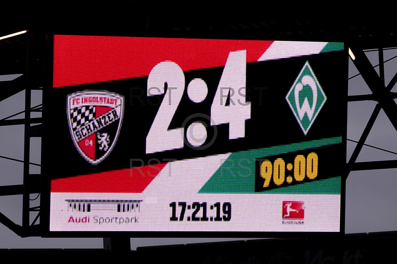 GER, 1.FBL,  FC Ingolstadt 04  vs.  Werder Bremen