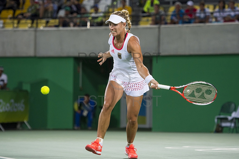 BRA, Olympia 2016 Rio, Tennis, Finale Monica Puig (PUR) vs. Angelique Kerber (GER) 