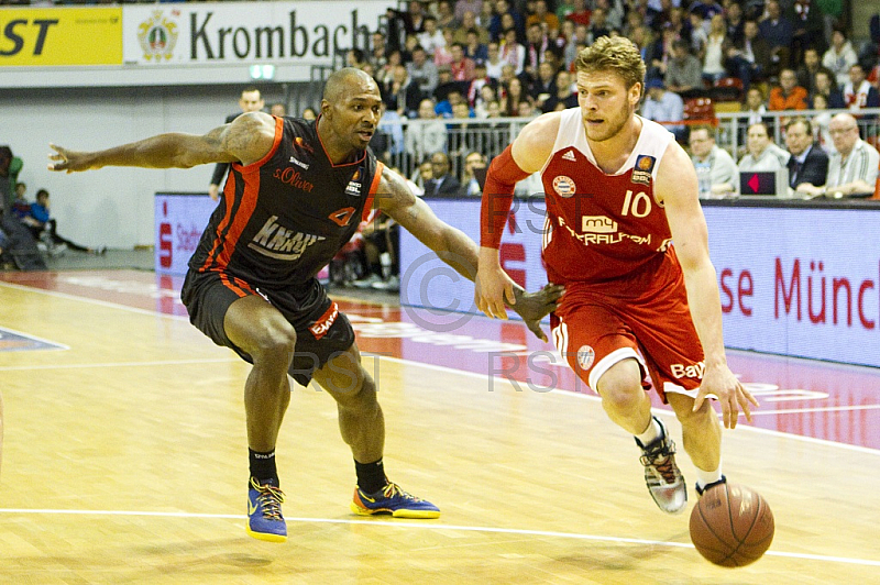 GER, Beko BBL, FC Bayern Muenchen vs. s.Oliver Baskets Wuerzburg