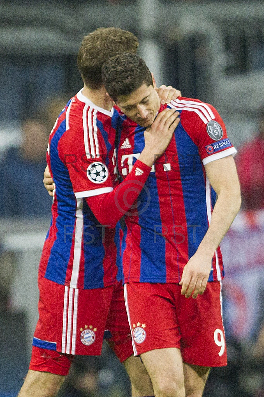 GER, UEFA CL Achtelfinale, FC Bayern Muenchen vs.  Shakhtar Donetsk