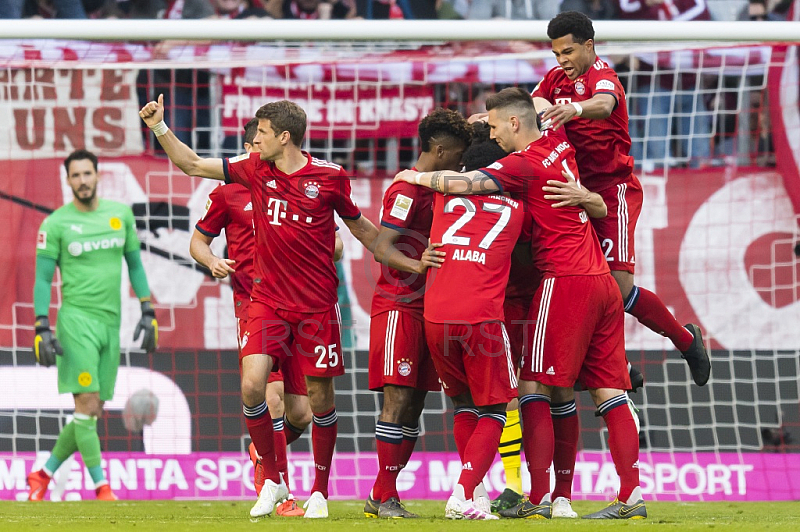 GER, 1.FBL,  FC Bayern Muenchen vs. Borussia Dortmund