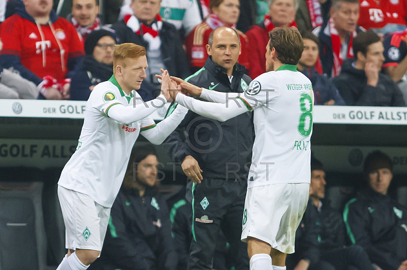 GER, DFB Pokal Halbfinale,  FC Bayern Muenchen vs. SV Werder Bremen 