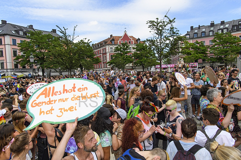 GER, impressionen zur Christopher Street Day  Politparade 2016 